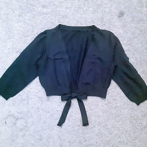 2 for $15 Tie Front Cropped Cardigan